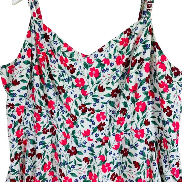 Old Navy White Floral print sleeveless Dress full figure SZ XXL tall  Old Navy - Picture 9 of 16